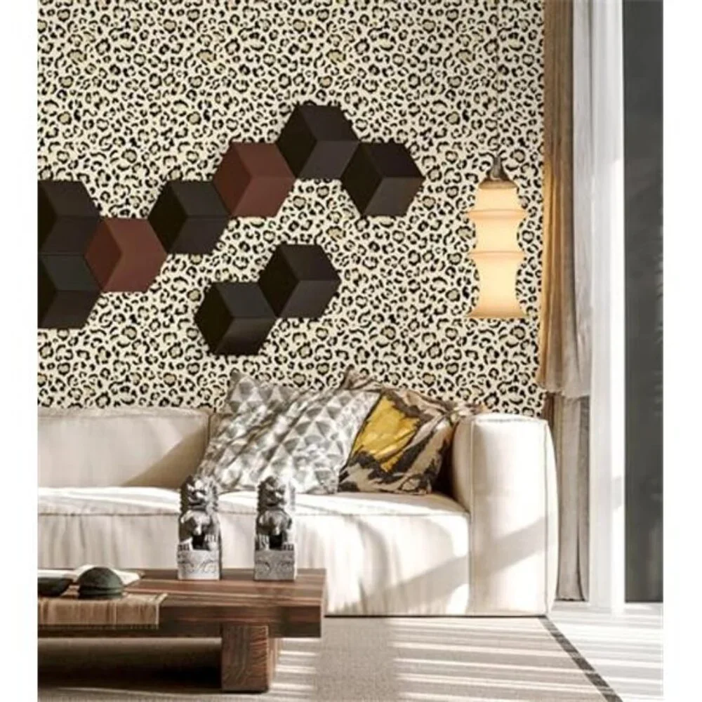 Leopard Wallpaper Cheetah Print Self Adhesive Wallpaper